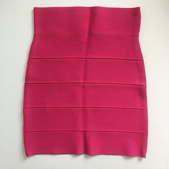 BCBG MaxAzria Simone Textured Power Skirt - Picture 1 of 6